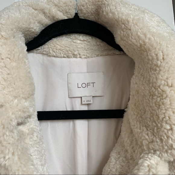 Loft Teddybear Shacket - Picture 4 of 5